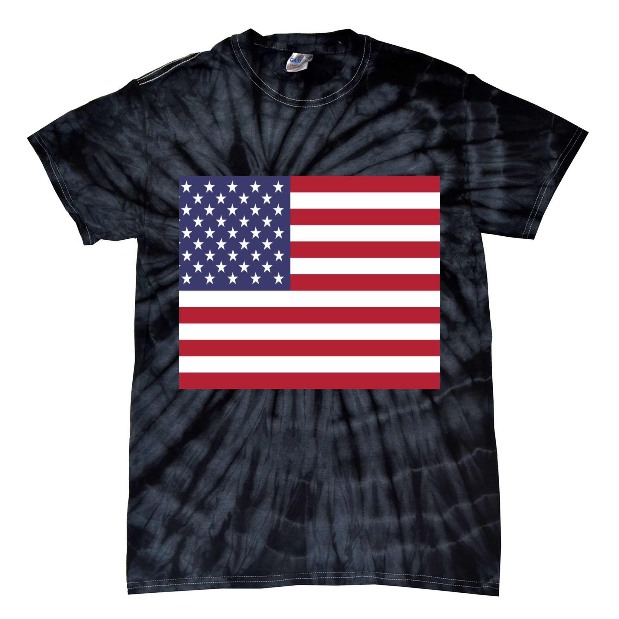 Flag of the United States USA American Tie-Dye T-Shirt