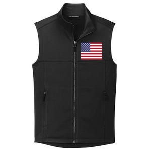 Flag of the United States USA American Collective Smooth Fleece Vest