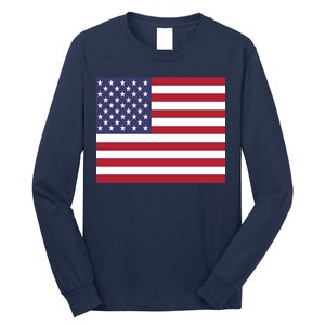 Flag of the United States USA American Long Sleeve Shirt