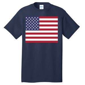 Flag of the United States USA American Tall T-Shirt