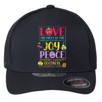 Fruit Of The Spirit Galatians Inspirational Christian Faith Flexfit Unipanel Trucker Cap