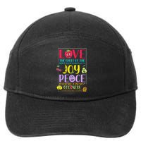 Fruit Of The Spirit Galatians Inspirational Christian Faith 7-Panel Snapback Hat