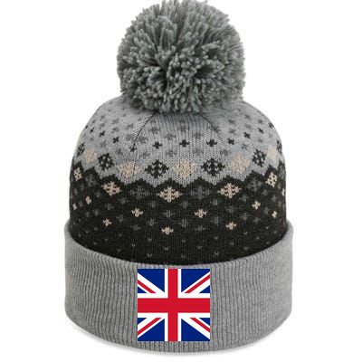 Flag of the United Kingdom of Great Britain The Baniff Cuffed Pom Beanie