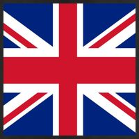 Flag of the United Kingdom of Great Britain 7 Panel Mesh Trucker Snapback Hat