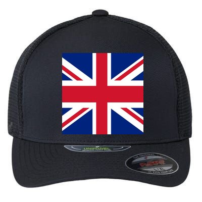 Flag of the United Kingdom of Great Britain Flexfit Unipanel Trucker Cap