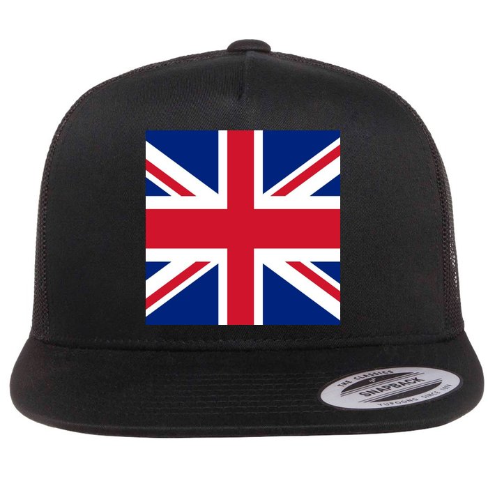 Flag of the United Kingdom of Great Britain Flatbill Hat
