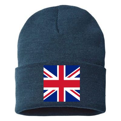 Flag of the United Kingdom of Great Britain Sustainable Knit Beanie