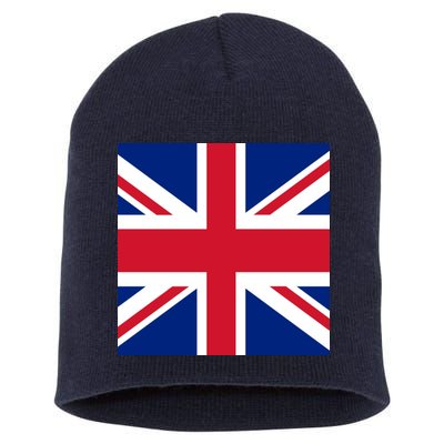 Flag of the United Kingdom of Great Britain Short Acrylic Beanie