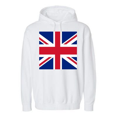 Flag of the United Kingdom of Great Britain Garment-Dyed Fleece Hoodie