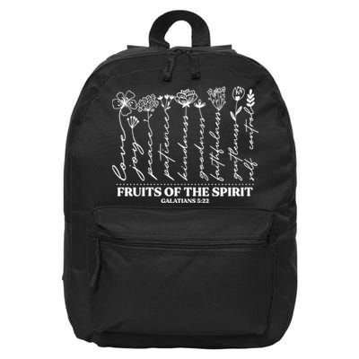 Fruits Of The Spirit Galatians 5:22 16 in Basic Backpack