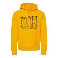 Fruits Of The Spirit Galatians 5:22 Premium Hoodie