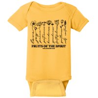 Fruits Of The Spirit Galatians 5:22 Baby Bodysuit