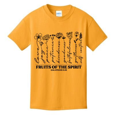 Fruits Of The Spirit Galatians 5:22 Kids T-Shirt
