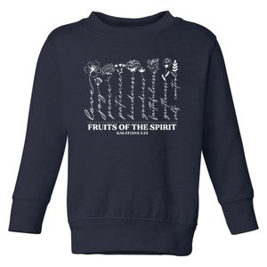 Fruits Of The Spirit Galatians 5:22 Toddler Sweatshirt