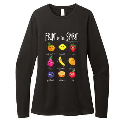 Fruit Of The Spirit Christian Faith Jesus God Lover Womens CVC Long Sleeve Shirt