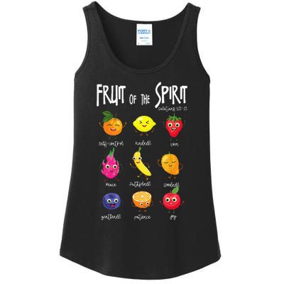 Fruit Of The Spirit Christian Faith Jesus God Lover Ladies Essential Tank