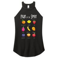 Fruit Of The Spirit Christian Faith Jesus God Lover Women's Perfect Tri Rocker Tank