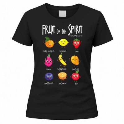 Fruit Of The Spirit Christian Faith Jesus God Lover Women's T-Shirt