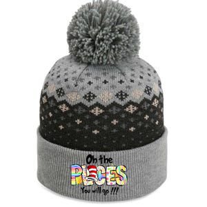 Funny Oh The Places Youll Go When You Read The Baniff Cuffed Pom Beanie