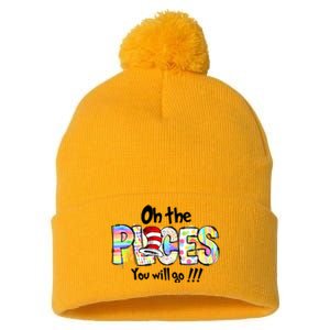 Funny Oh The Places Youll Go When You Read Pom Pom 12in Knit Beanie