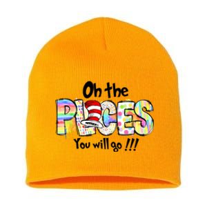 Funny Oh The Places Youll Go When You Read Short Acrylic Beanie