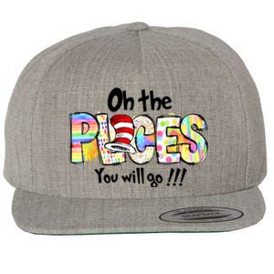 Funny Oh The Places Youll Go When You Read Wool Snapback Cap