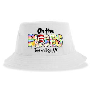 Funny Oh The Places Youll Go When You Read Sustainable Bucket Hat