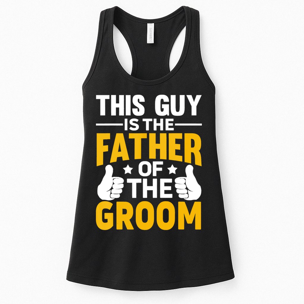 Father Of The Groom Bachelor Party Wedding For Dad Womens Tank Top