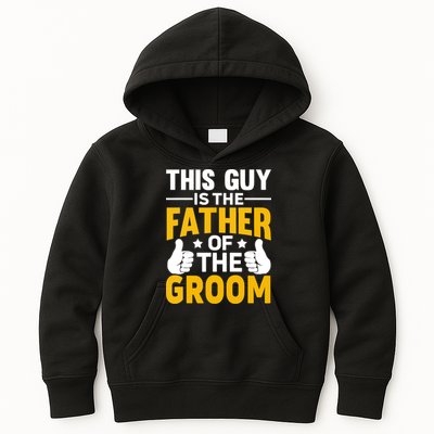 Father Of The Groom Bachelor Party Wedding For Dad Kids Hoodie