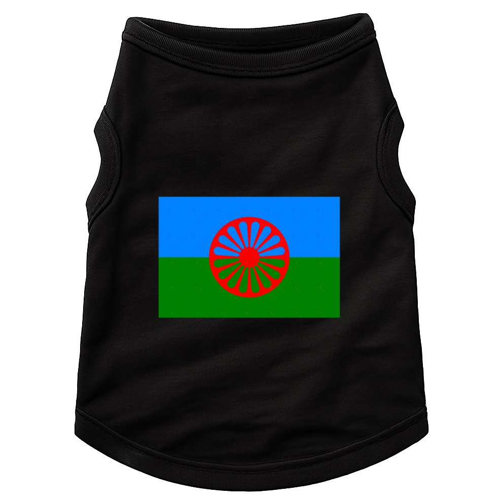 Flag Of The Romani People Doggie Tank