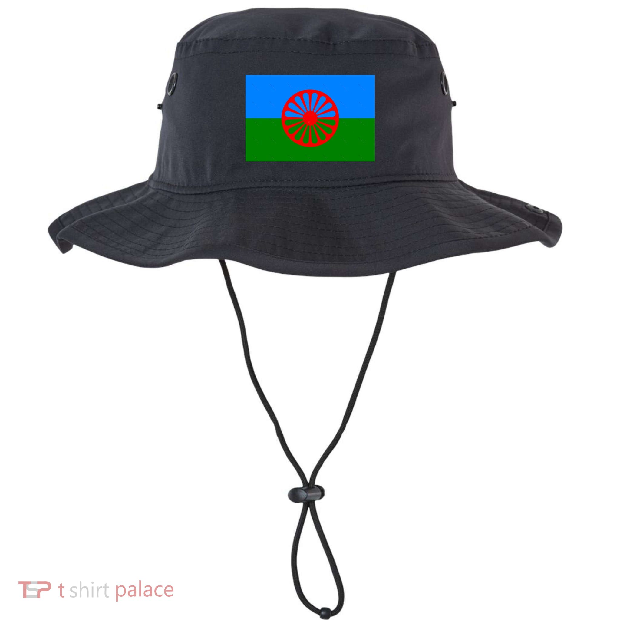 Flag Of The Romani People Bucket Hat