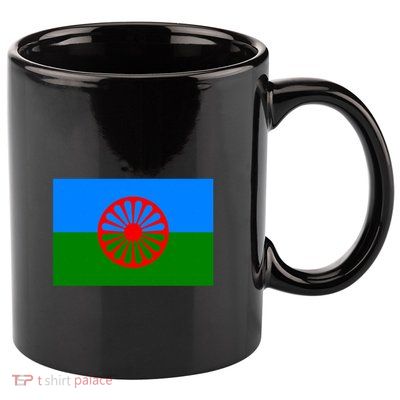 Flag Of The Romani People 11oz C Handle Ceramic Mug