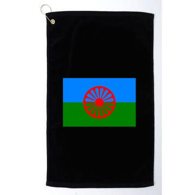 Flag Of The Romani People Golf Towel