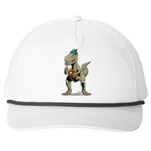 Funny Oktoberfest Tyrannosaurus Rex T Rex Dinosaur Snapback Five-Panel Rope Hat