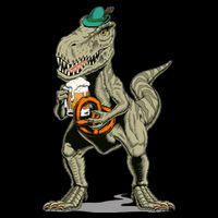Funny Oktoberfest Tyrannosaurus Rex T Rex Dinosaur Mesh Reversible Basketball Jersey Tank