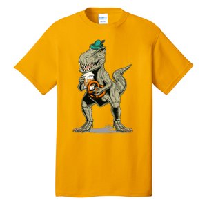 Funny Oktoberfest Tyrannosaurus Rex T Rex Dinosaur Tall T-Shirt