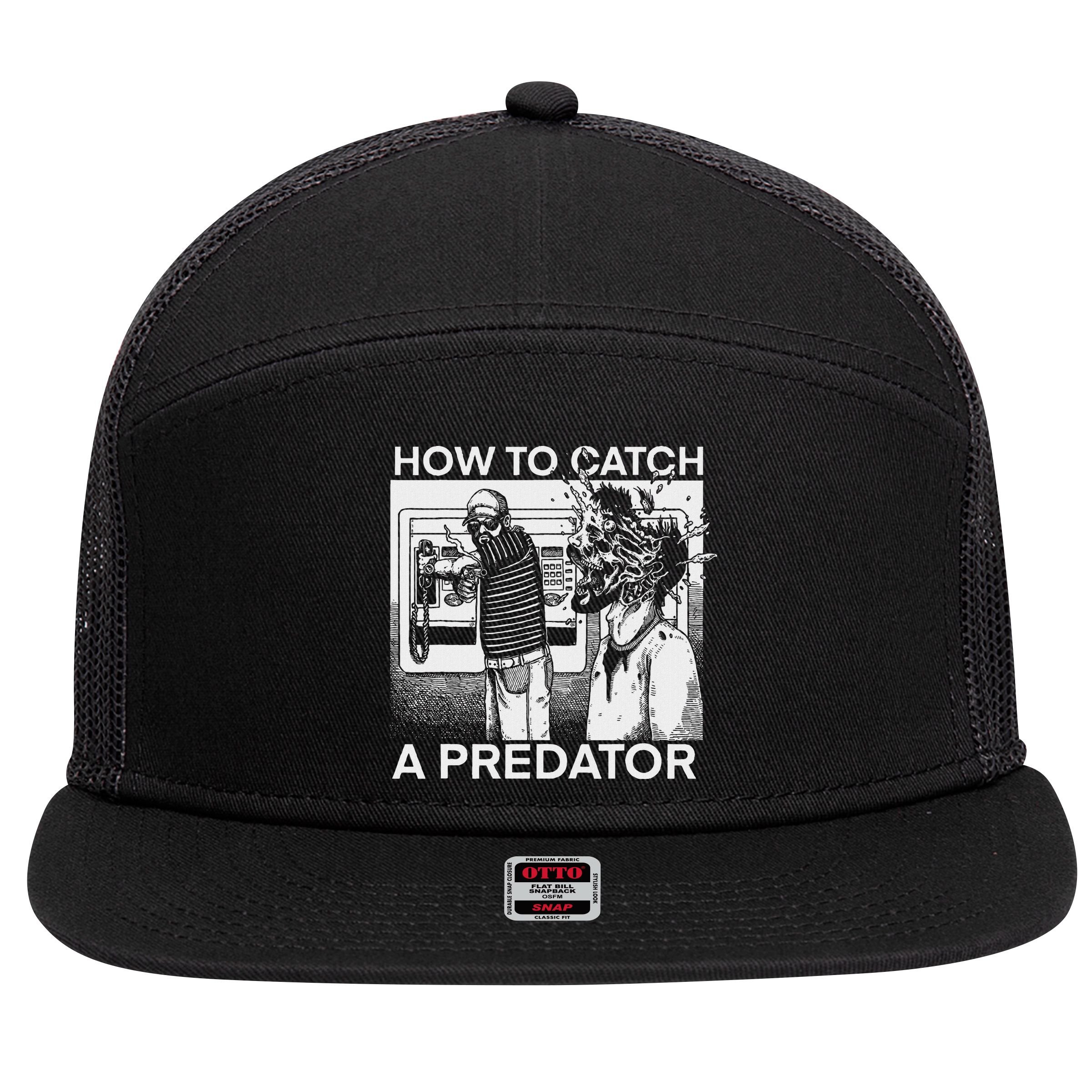 Father Of The Year Gary Plauche Fathers Day 7 Panel Mesh Trucker Snapback Hat