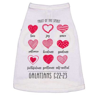 Fruit Of The Spirit Heart Galatians 5 22 23 Doggie Tank