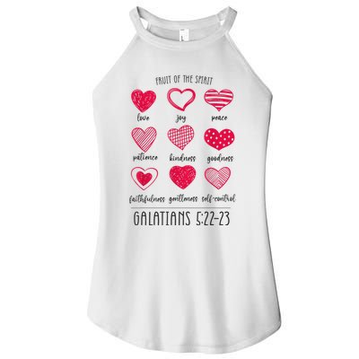 Fruit Of The Spirit Heart Galatians 5 22 23 Women’s Perfect Tri Rocker Tank