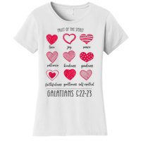 Fruit Of The Spirit Heart Galatians 5 22 23 Women's T-Shirt