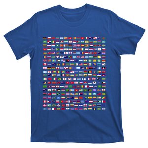 Flags Of The Countries Of The World 287 Flag International Funny Gift T-Shirt