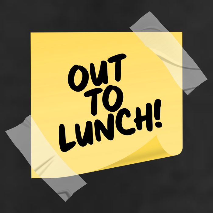 Funny Out To Lunch Taped Note Adult Drive Performance Visor
