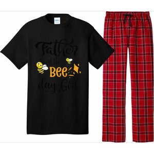 Father Of The Bee Day Birthday Party Matching Family Pajama Set