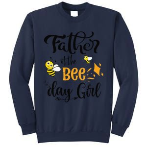 Father Of The Bee Day Birthday Party Matching Family Sweatshirt