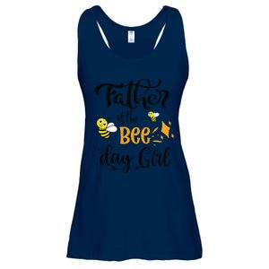 Father Of The Bee Day Birthday Party Matching Family Ladies Essential Flowy Tank