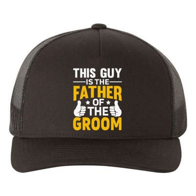 Father Of The Groom Bachelor Party Wedding For Dad Yupoong Adult 5-Panel Trucker Hat