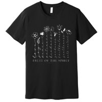 Fruit Of The Spirit Floral Premium T-Shirt