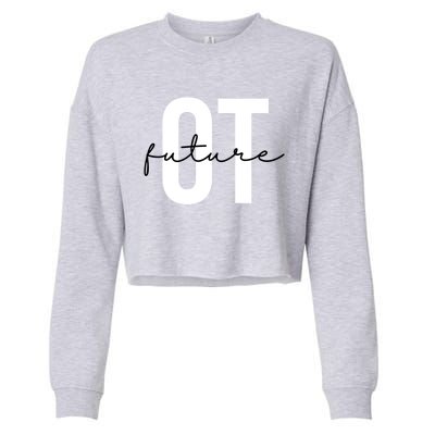 Future Occupational Therapist Ot Occupational Therapy Funny Gift Cropped Pullover Crew