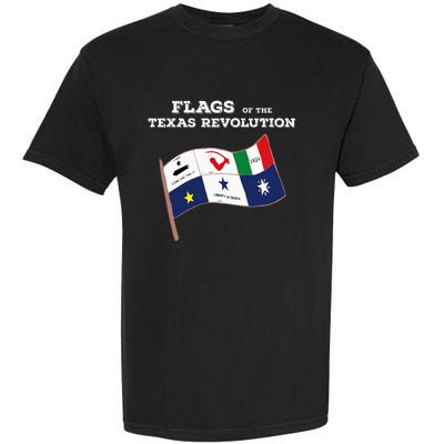 Flags Of The Texas Revolution History Garment-Dyed Heavyweight T-Shirt