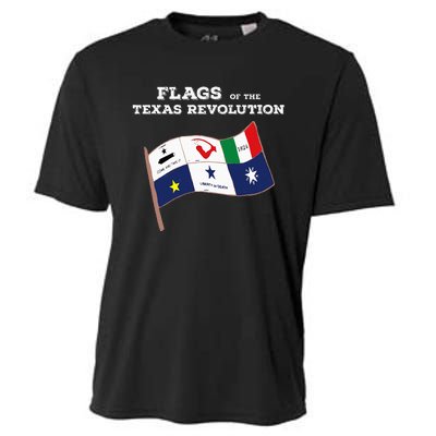 Flags Of The Texas Revolution History Cooling Performance Crew T-Shirt